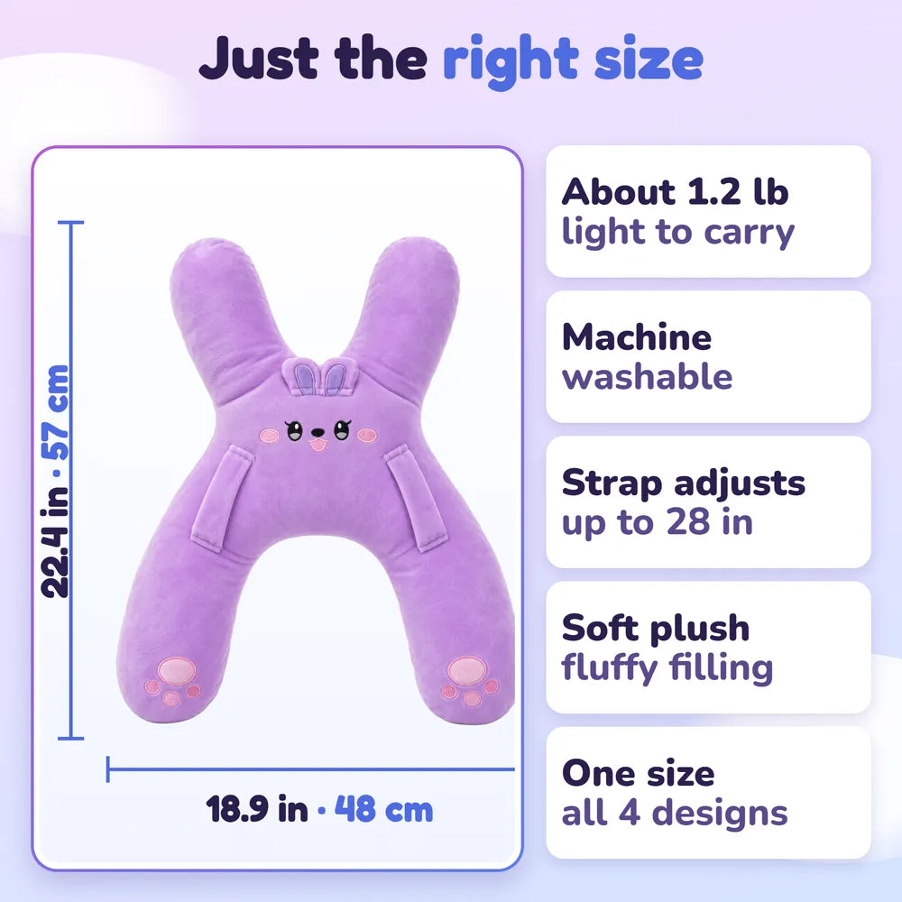 Just the right size: 22.4 by 18.9 in, about 1.2 lb, machine washable