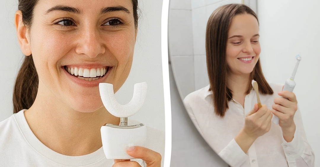 Comparing GoBrushify automatic toothbrush with manual and electric toothbrush