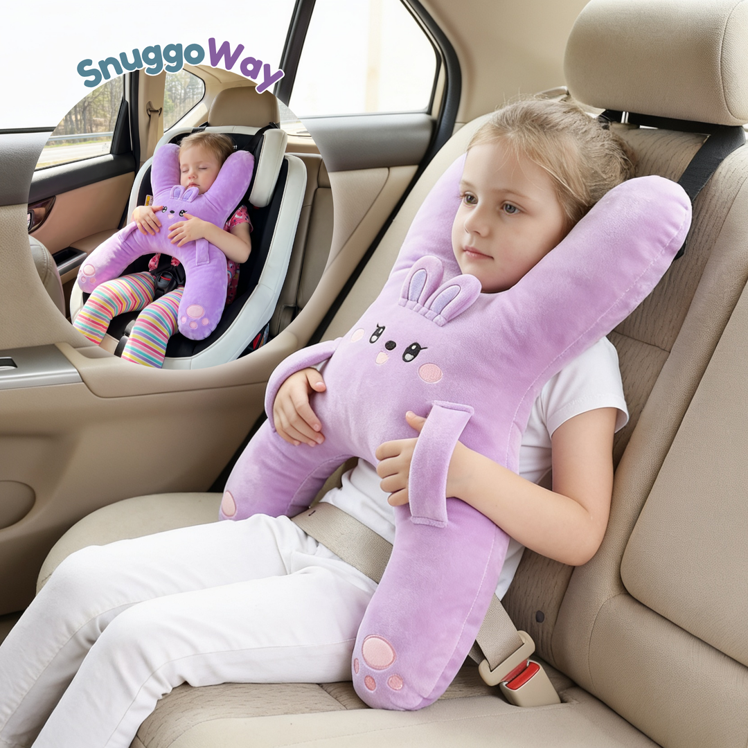 SnuggoWay Kids Car Pillow