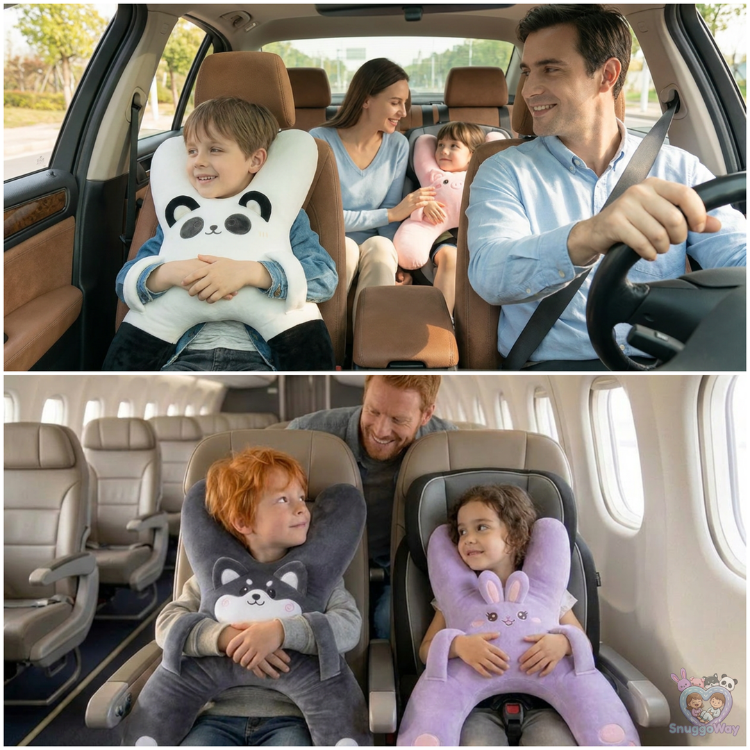 SnuggoWay™ Kids Car Pillow