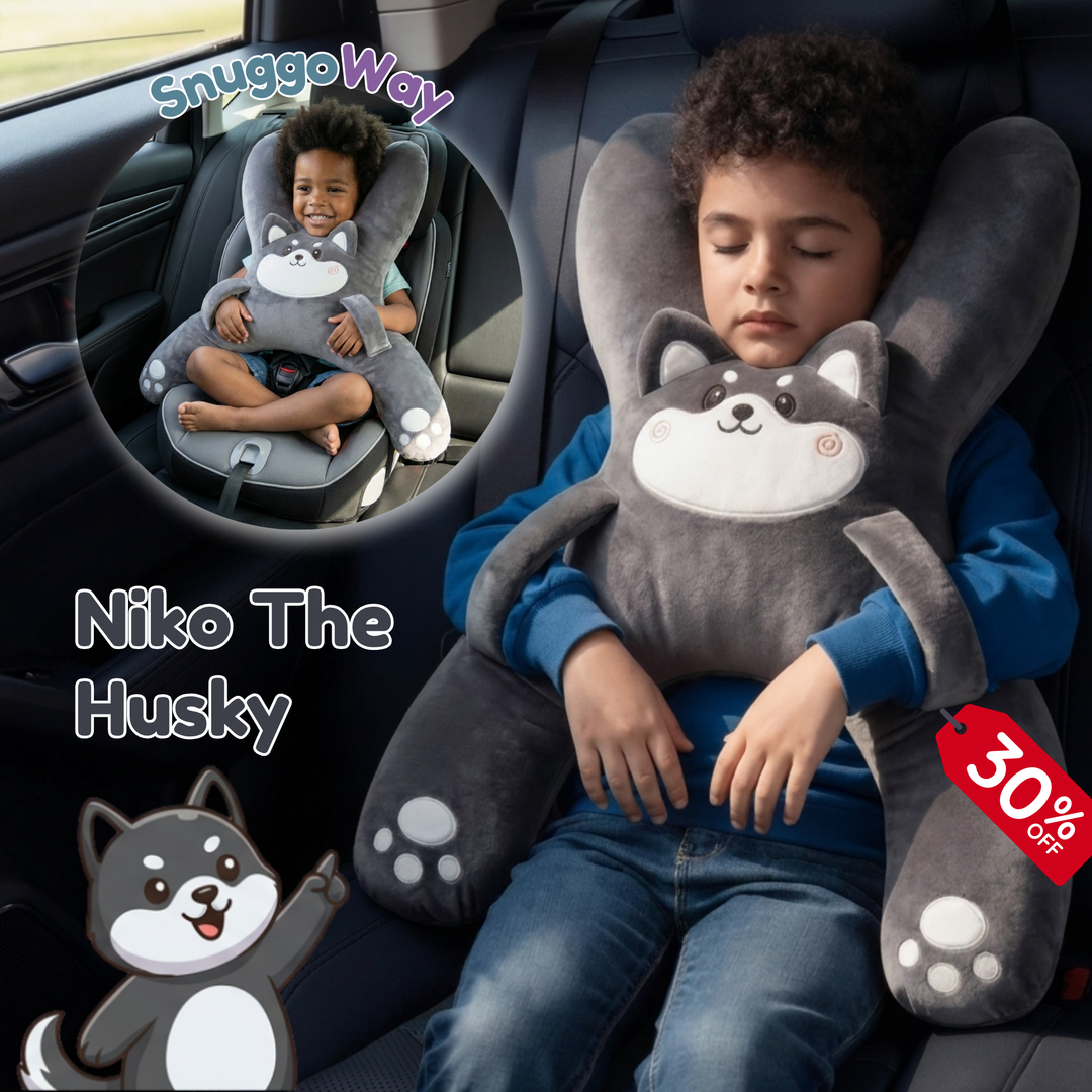 SnuggoWay™ Kids Car Pillow