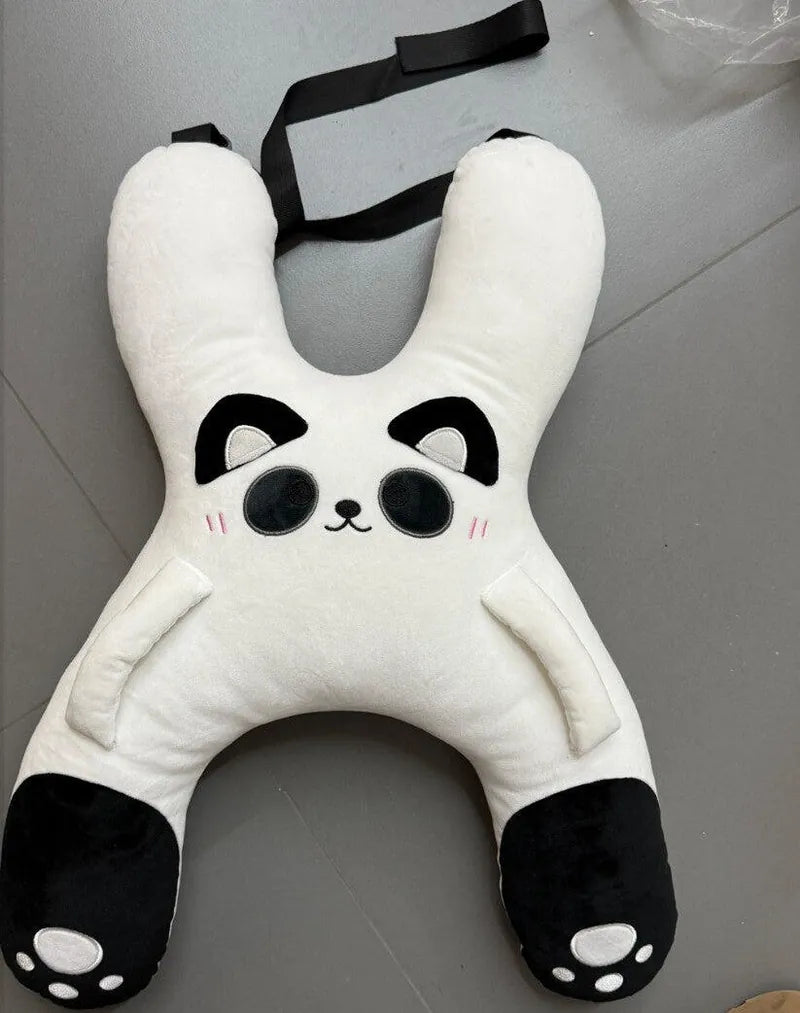 Bao the Panda with its strap, a customer photo